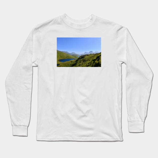 Lake Landscape / Swiss Artwork Photography Long Sleeve T-Shirt by RaphaelWolf